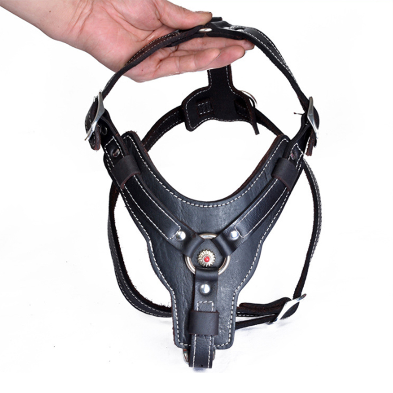Kulit Asli Layanan Anjing Harn - Leather Work Vest ulasan dan harga
