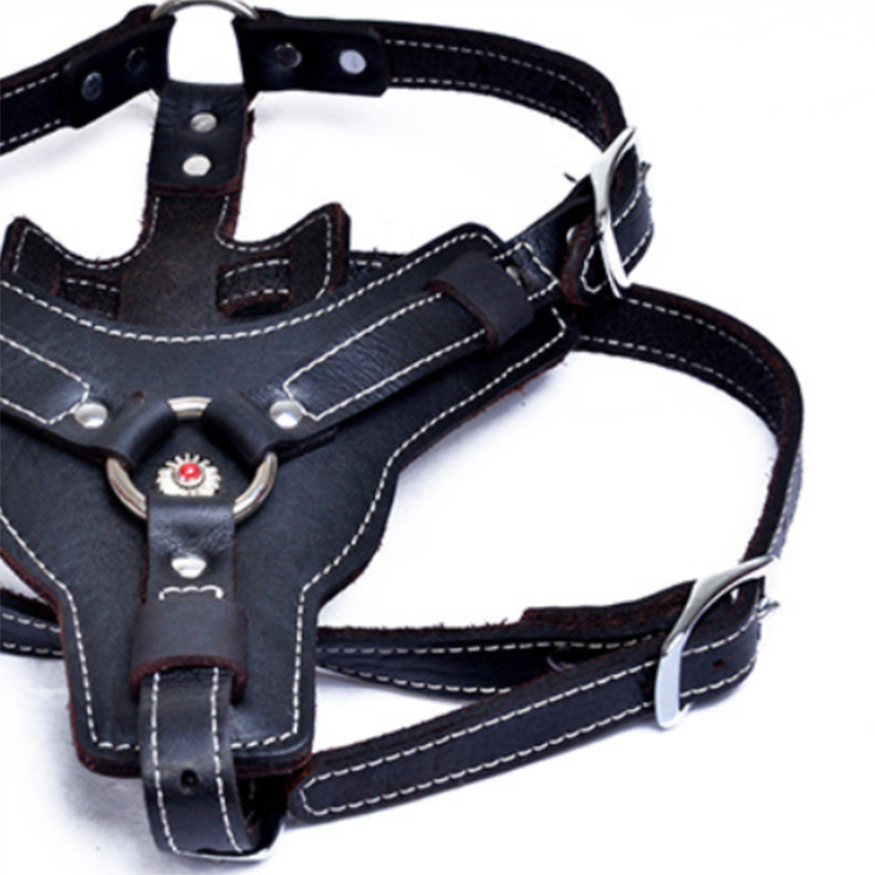 Kulit Asli Layanan Anjing Harn - Leather Work Vest ulasan dan harga
