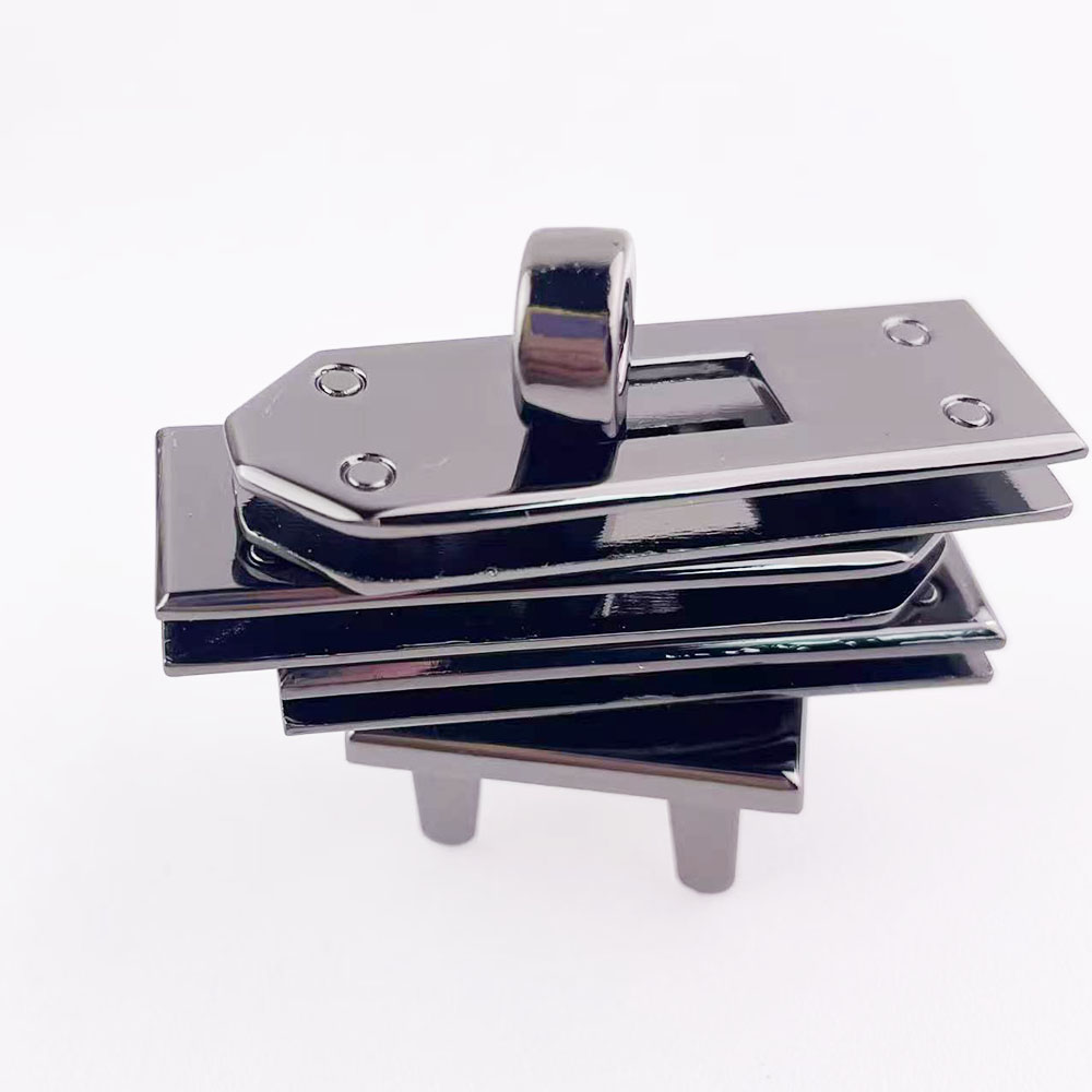 1set(4pcs) 46mm Kunci Tas Loga - Leatherwork Hardware ulasan dan harga