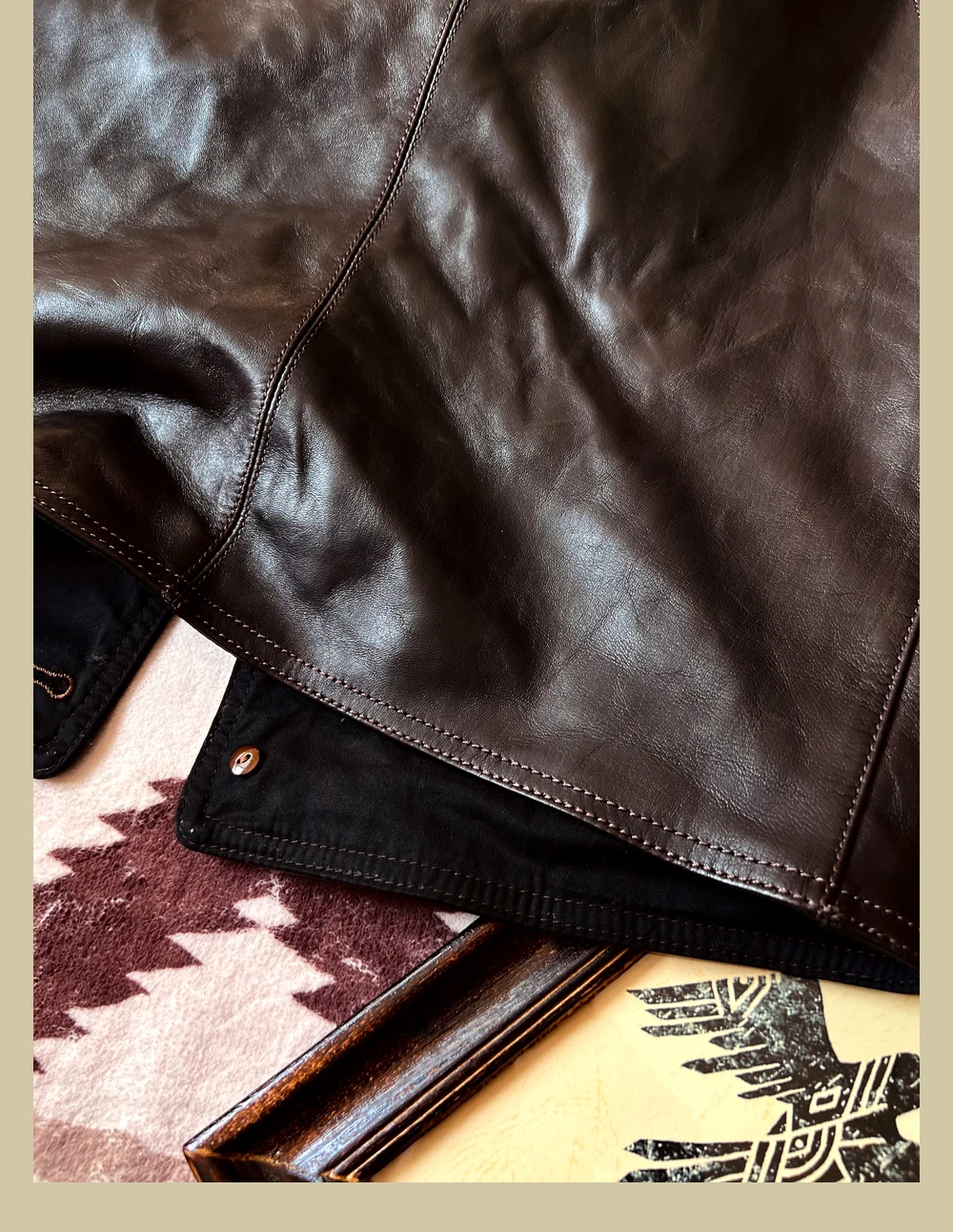 YR! Gratis pengiriman. Japan V - Leather Work Vest ulasan dan harga