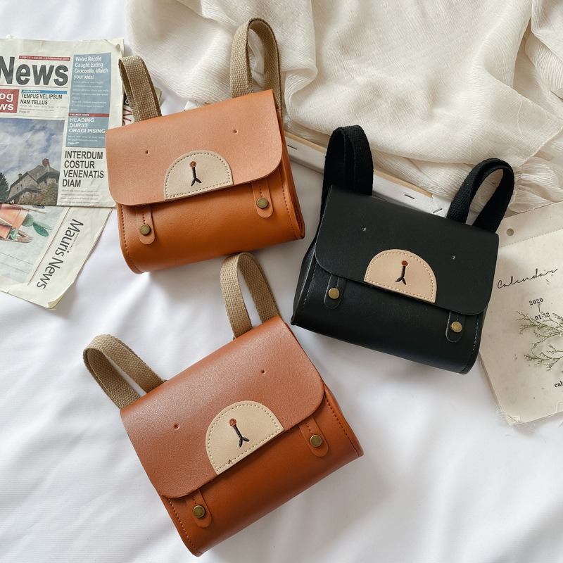 Tas Ransel Anak 2026 Musim Sem - Leather Work Backpack ulasan dan harga