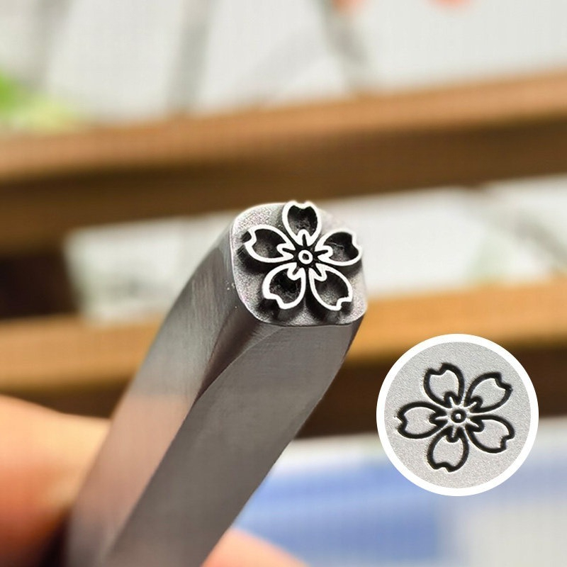 Alat Stamping Logam Motif Bung - Leatherwork Punching Tool ulasan dan harga