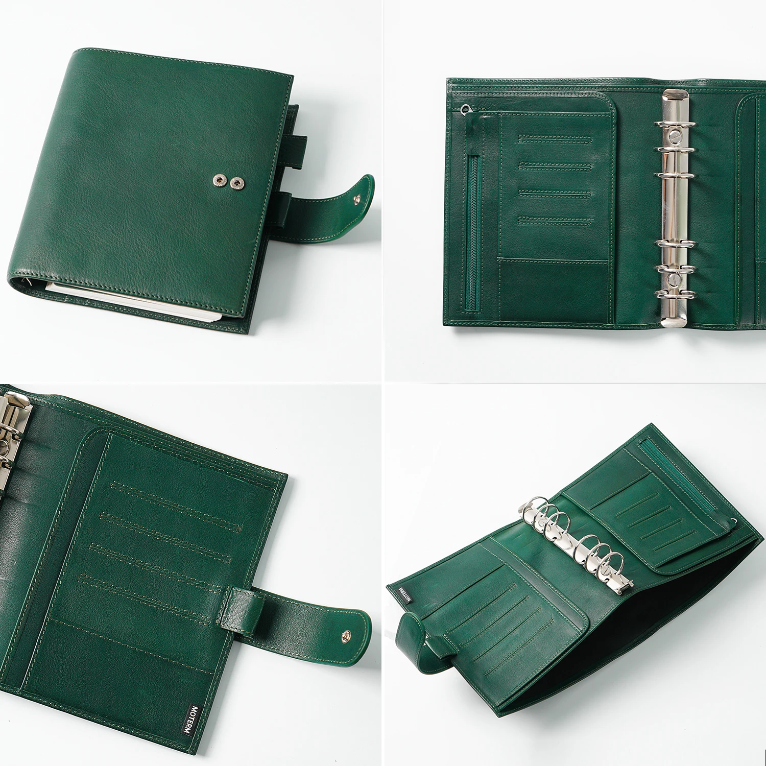 Moterm Full Grain Sayuran Kuli - Leather Work Notepad ulasan dan harga