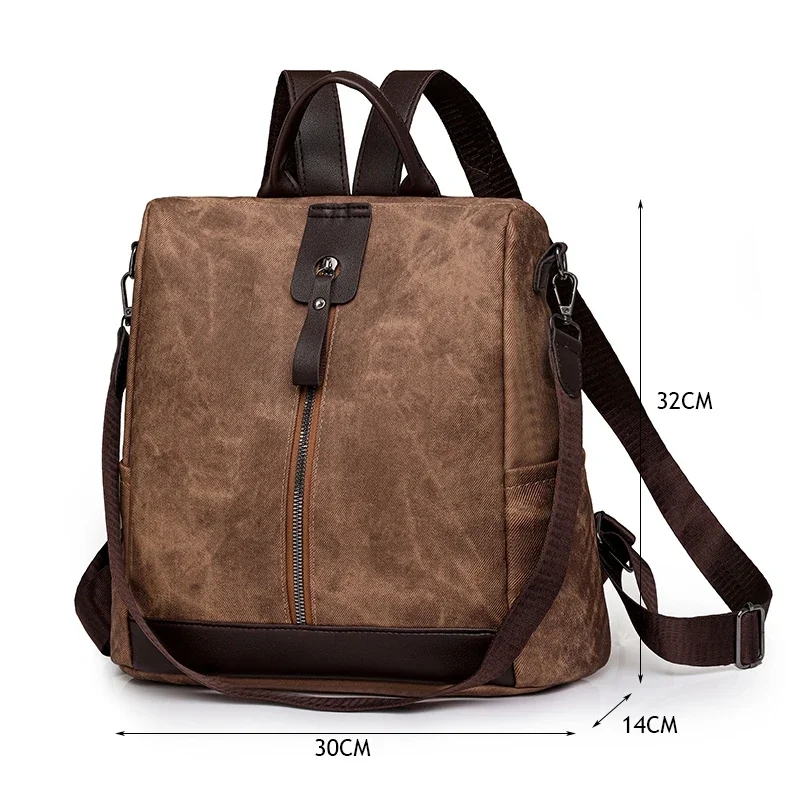 Ransel Anti Maling Modis Tas B - Leather Work Backpack ulasan dan harga