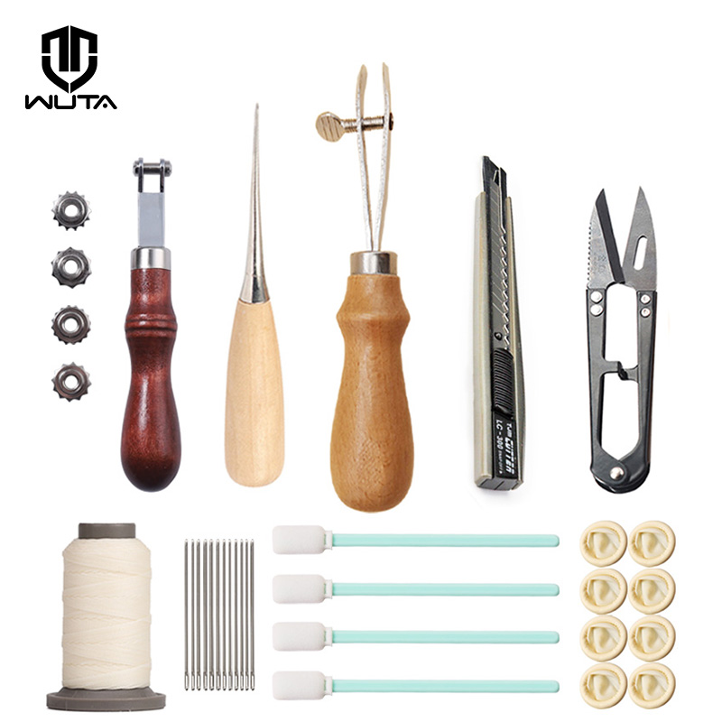 Wuta Profesional Kerajinan Kul - Beginner Leatherwork Kit ulasan dan harga