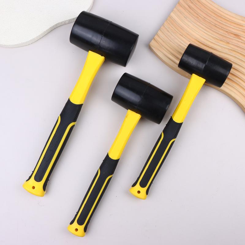 Palu Karet Hitam 2LB Gaya Amer - Leatherwork Mallet ulasan dan harga