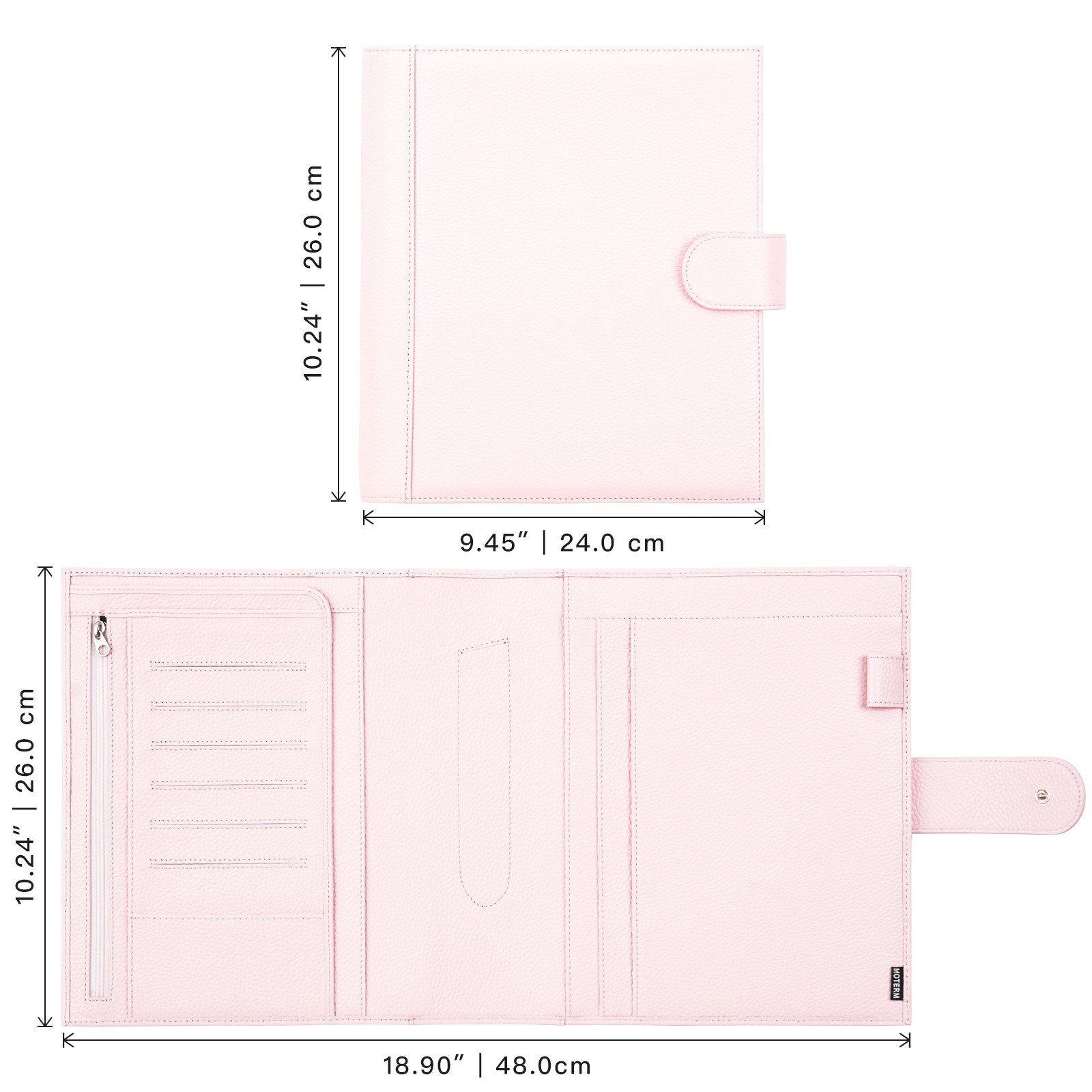 Sampul Planner Kulit Asli Mote - Leather Work Notepad ulasan dan harga