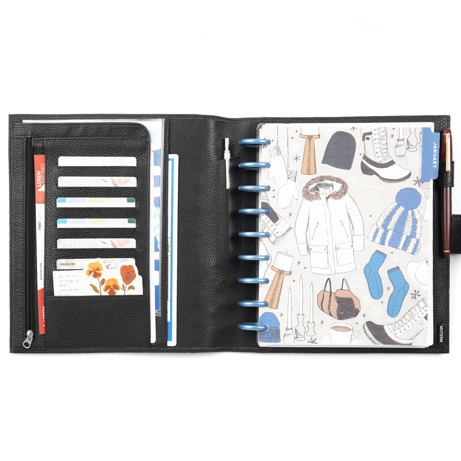 Sampul Planner Kulit Asli Mote - Leather Work Notepad ulasan dan harga