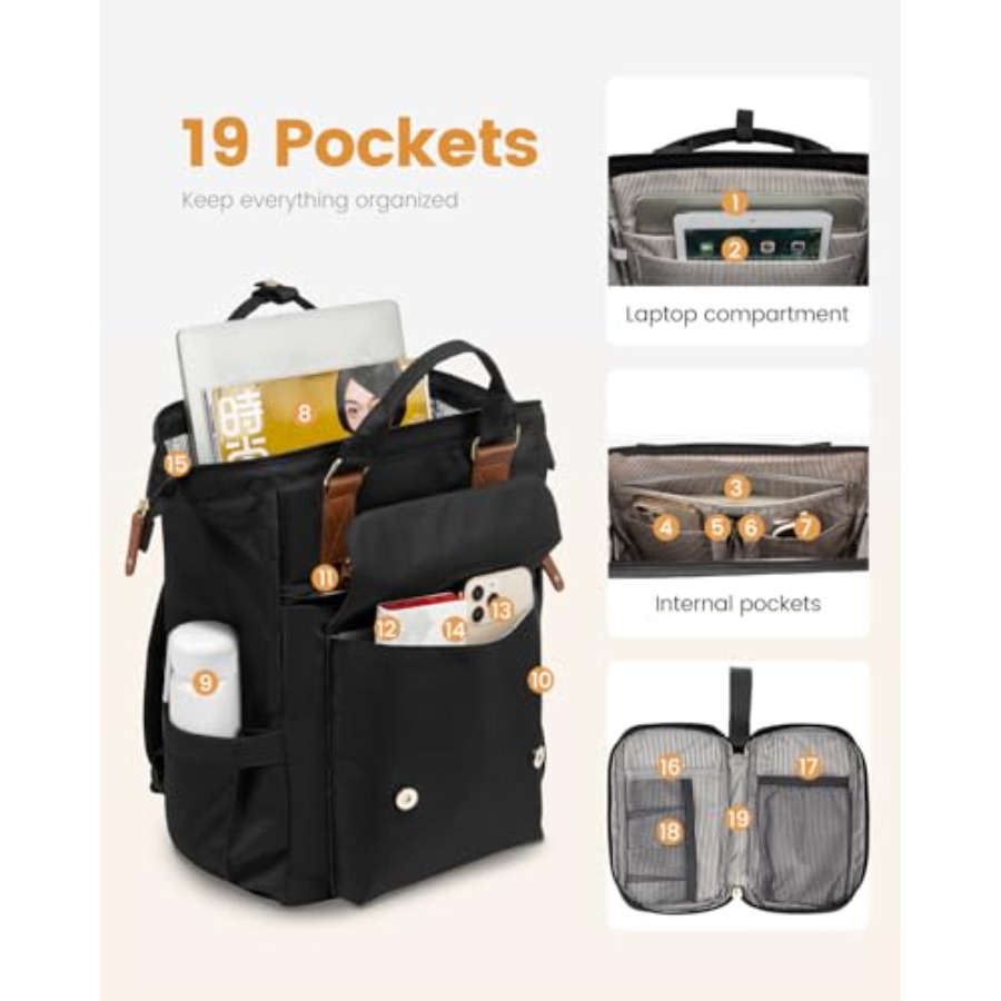 Tas Ransel Laptop untuk Wanita - Leather Work Is ulasan dan harga