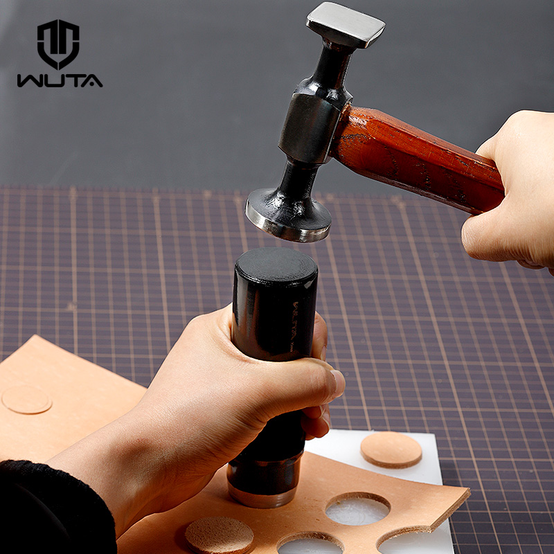 WUTA Palu Palu Kulit Palu Tuka - Leatherwork Mallet ulasan dan harga
