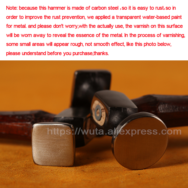 WUTA Palu Palu Kulit Palu Tuka - Leatherwork Mallet ulasan dan harga