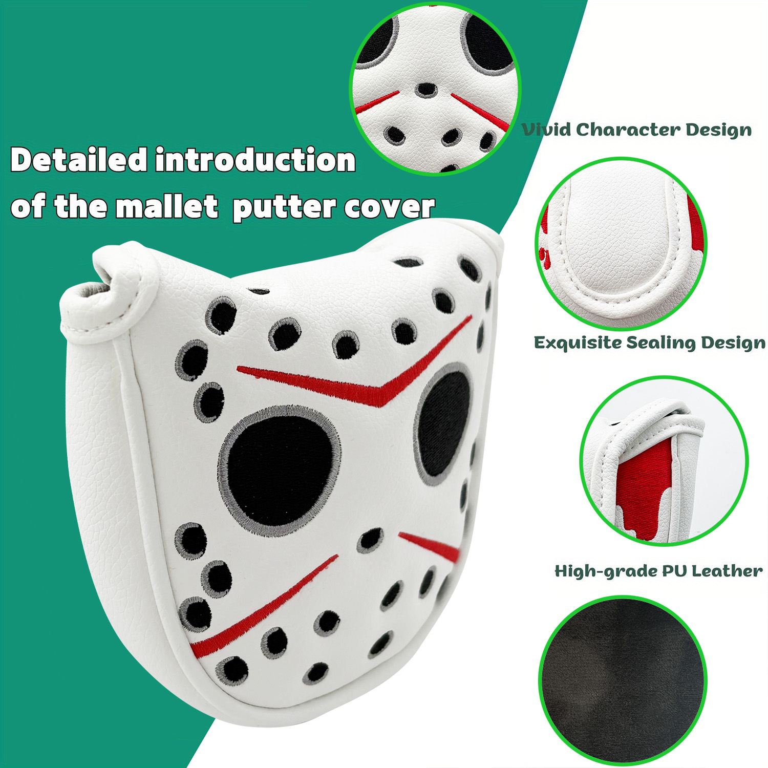 Sarung Putter Golf, Sarung Put - Leatherwork Mallet ulasan dan harga