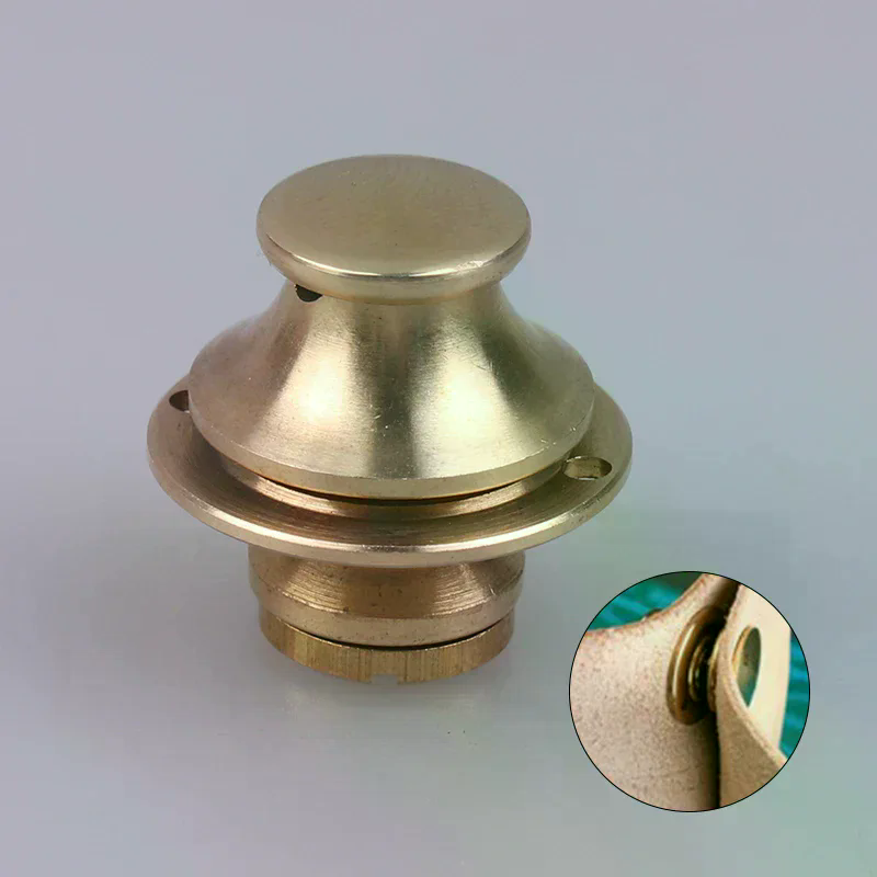 Klip Kuningan Model Mortise, K - Leatherwork Hardware ulasan dan harga