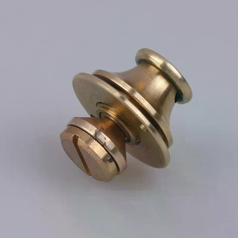 Klip Kuningan Model Mortise, K - Leatherwork Hardware ulasan dan harga