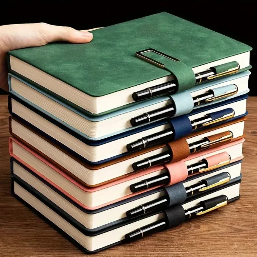 1 buah Buku Catatan Kulit A5 V - Leather Work Notepad ulasan dan harga