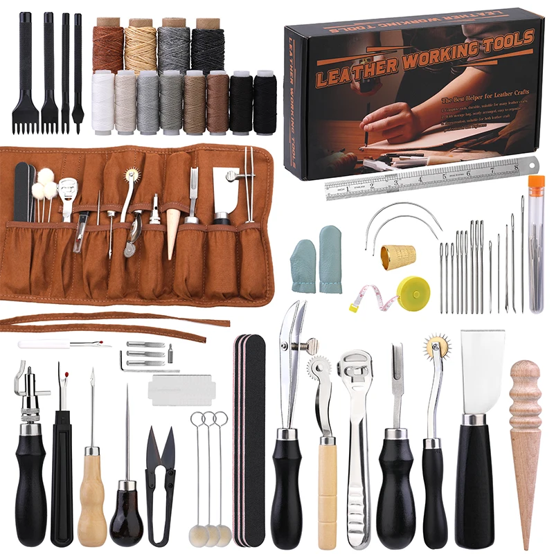 KRABALL Kit Alat Kerajinan Kul - Leatherwork Punching Tool ulasan dan harga