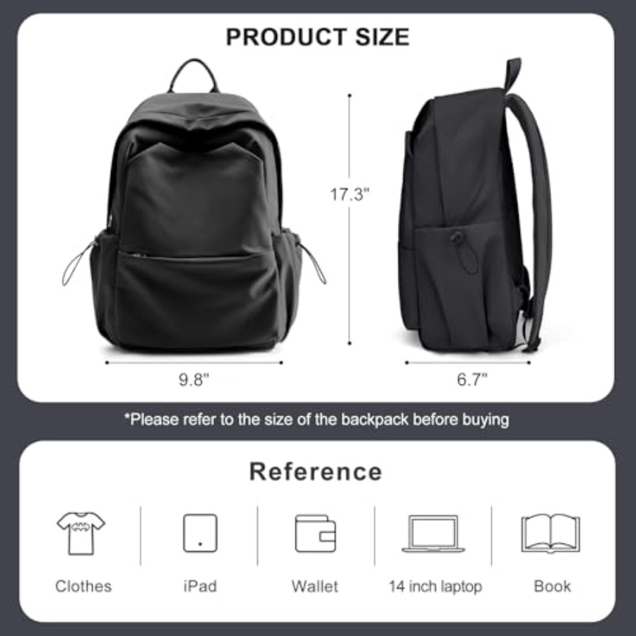 Ransel Hitam untuk Wanita, Ran - Leather Working ulasan dan harga