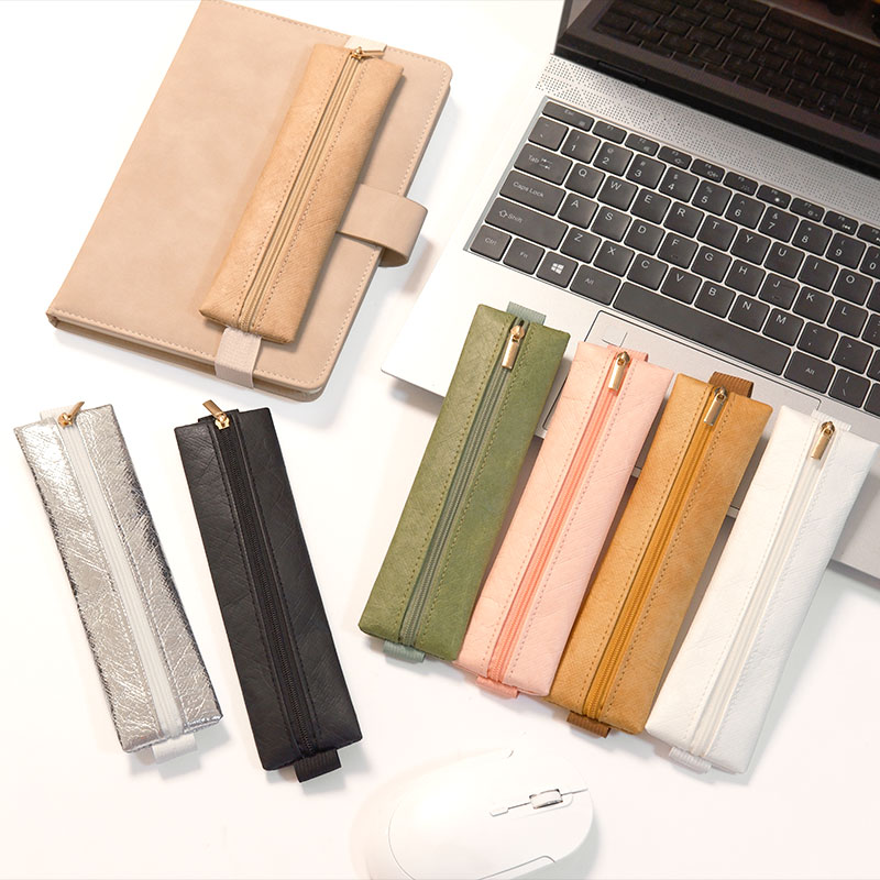 1 Buah Tempat Pena Pita Elasti - Leather Work Notepad ulasan dan harga