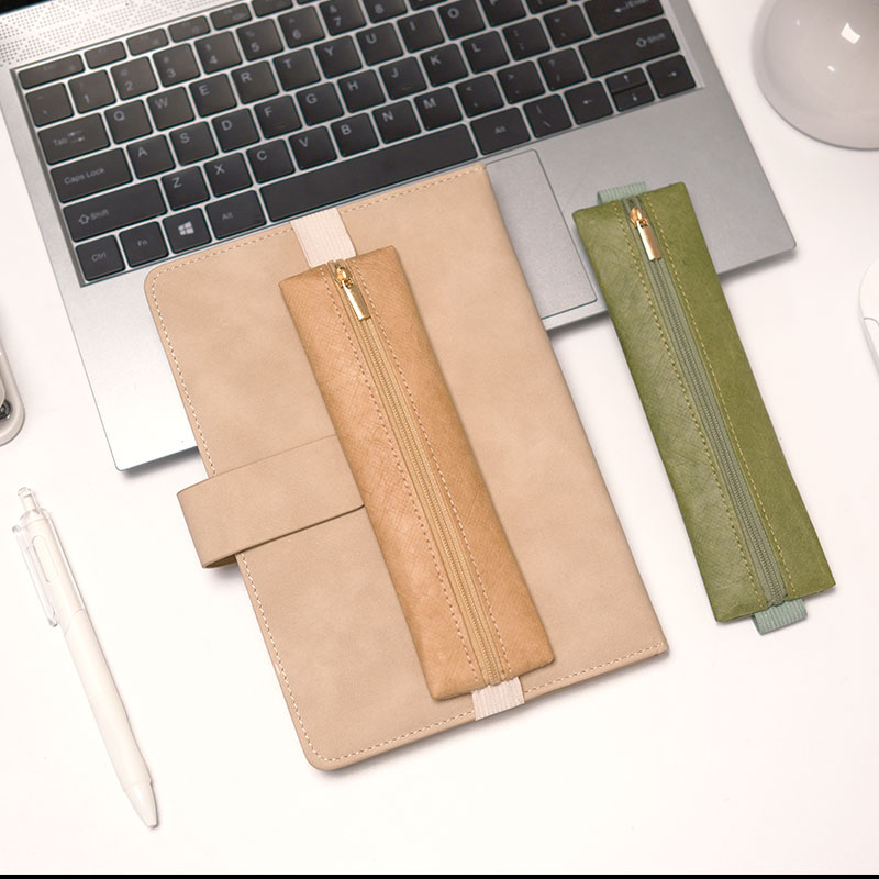 1 Buah Tempat Pena Pita Elasti - Leather Work Notepad ulasan dan harga